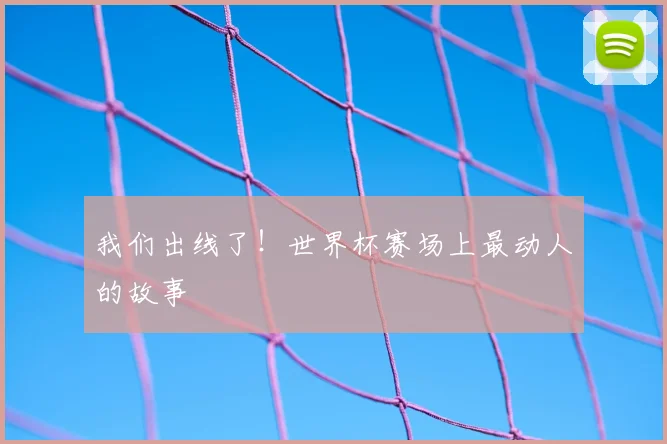 我们出线了！世界杯赛场上最动人的故事